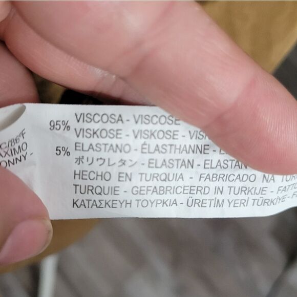 Zara w&b tan blouse - Picture 7 of 8